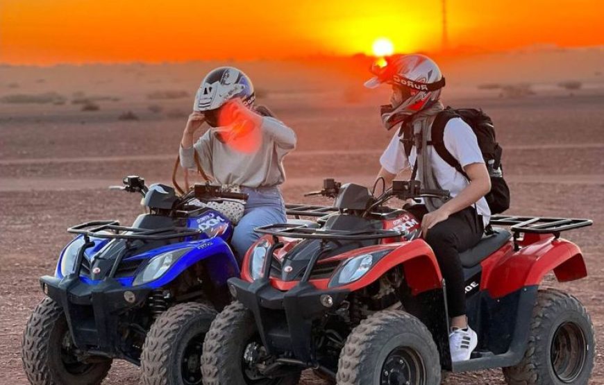 Escape to the Palmeraie: Quad Biking Adventure in the Oasis of Marrakech