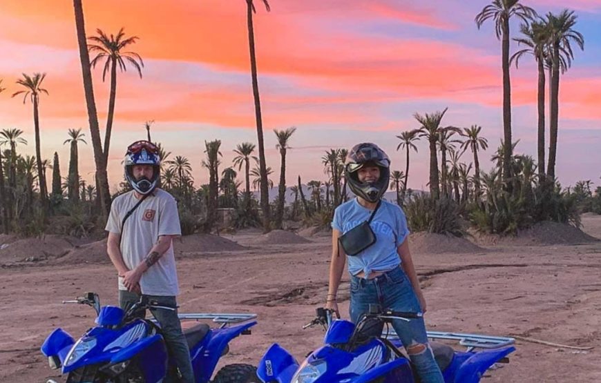 Escape to the Palmeraie: Quad Biking Adventure in the Oasis of Marrakech