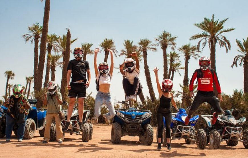 Escape to the Palmeraie: Quad Biking Adventure in the Oasis of Marrakech