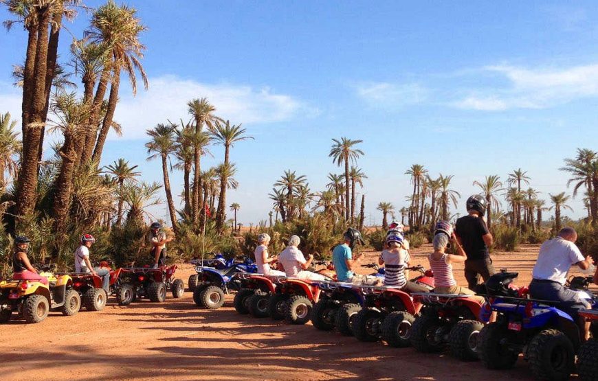 Escape to the Palmeraie: Quad Biking Adventure in the Oasis of Marrakech