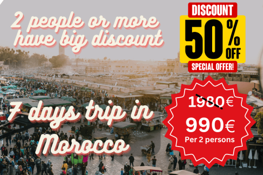 50 Off 7 Days Tour In Morocco with EmojiTraveling.com