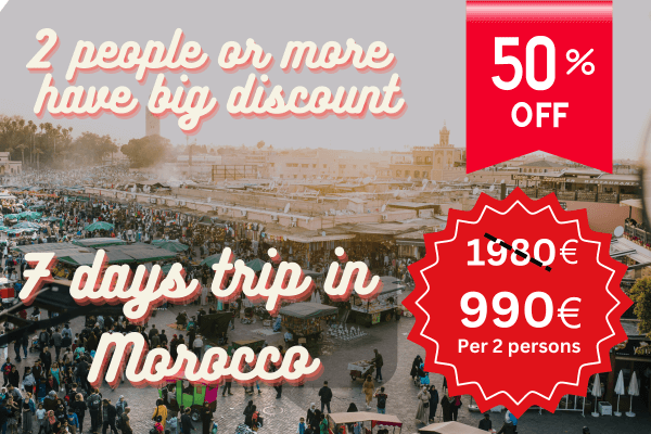 50 Off 7 Days Tour In Morocco with EmojiTraveling.com