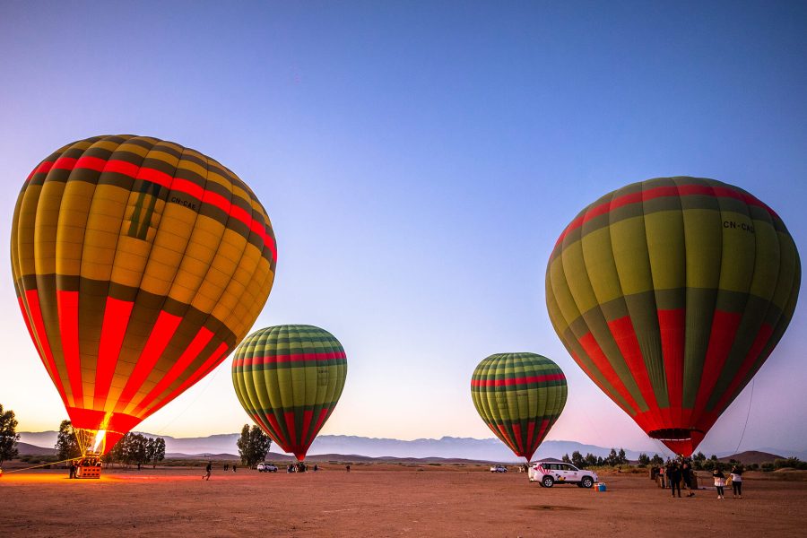 Soar Above Marrakech: Hot Air Balloon Experience